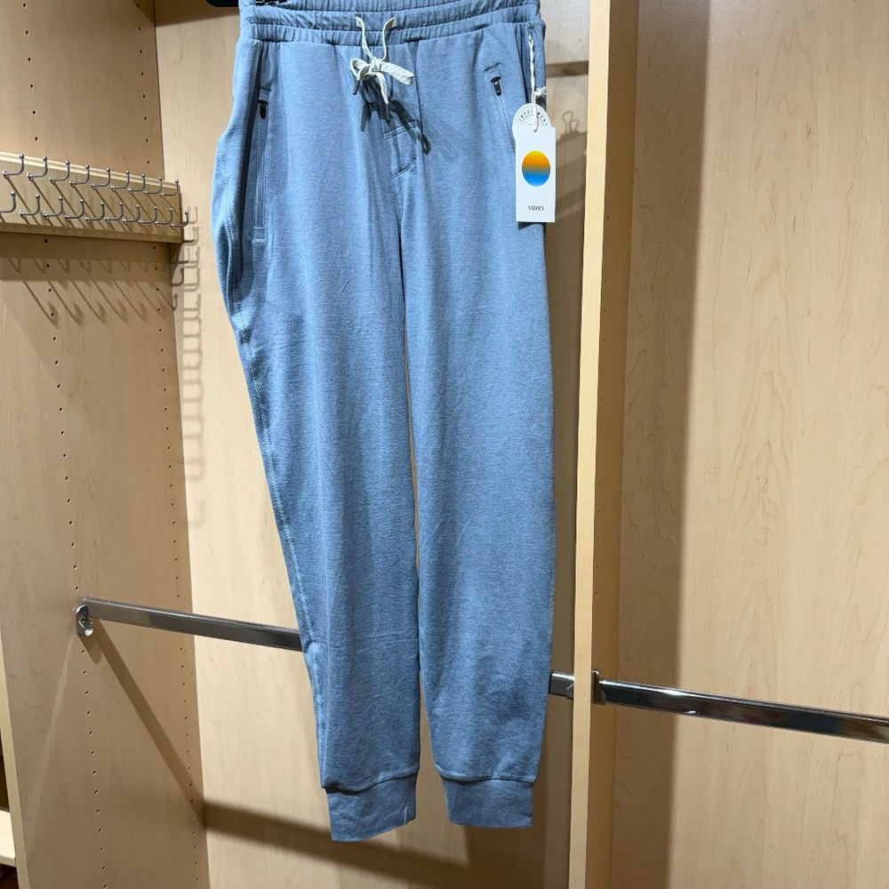 Vuori Ponto Performance Jogger 28"-Flint Heather Color